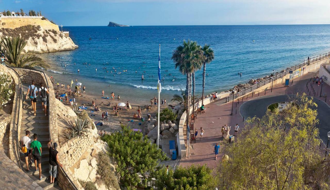 Apartamento En El Centro A Un Minuto De La Playa بينايدورم المظهر الخارجي الصورة